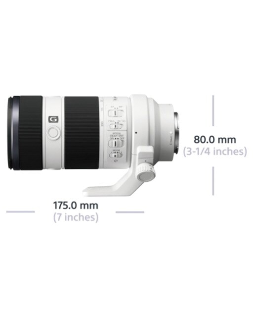 Objetivo Sony FE 70-200 mm F/4 G OSS para montura tipo E de Sony 4