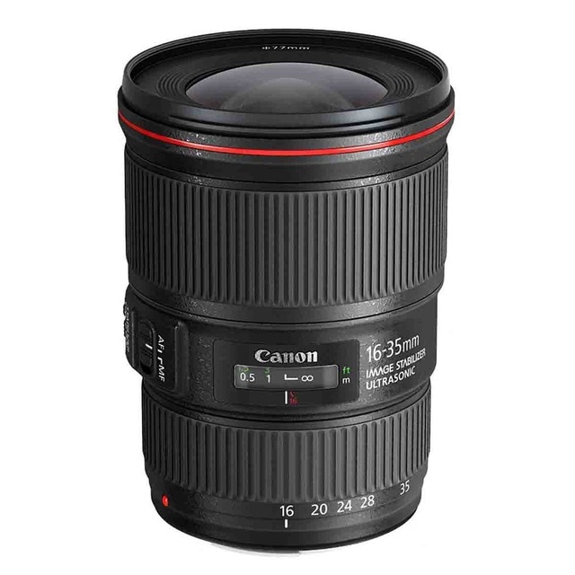 Objetivo Canon EF 16-35 mm F/4L IS USM para Canon EOS 1