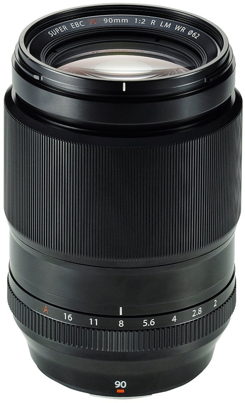 Objetivo Fujifilm Fujinon XF 90mm F/2 R LM WR para Fujifilm X Negro-1
