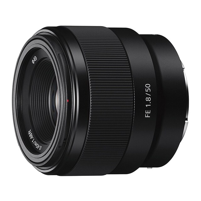 Objetivo Sony FE 50mm F1.8 para montura tipo E SEL50F18F