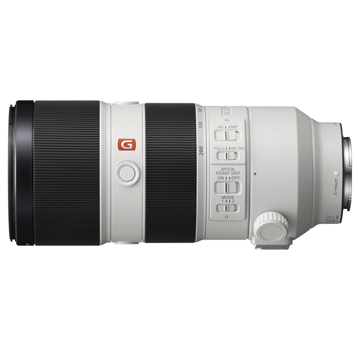 Objetivo Sony 70-200 mm F2.8 GM OSS para montura tipo E SEL70200GM Negro-2