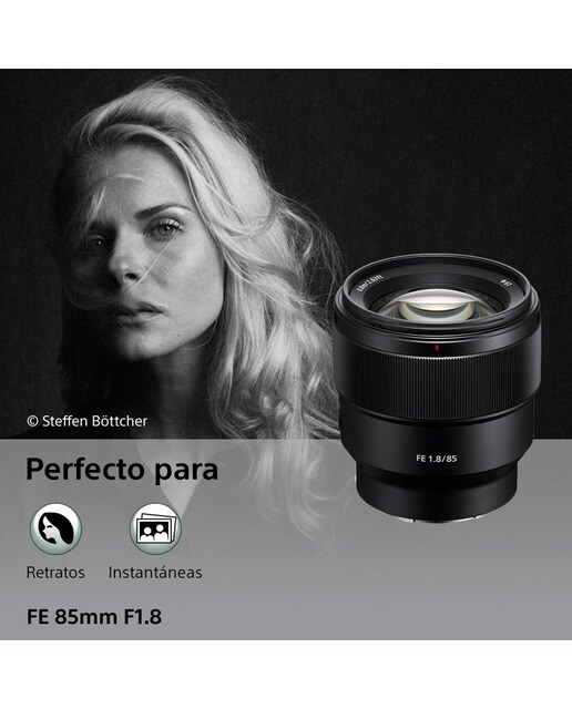 Objetivo Sony FE 85mm F1.8 para monturas tipo E SEL85F18 2