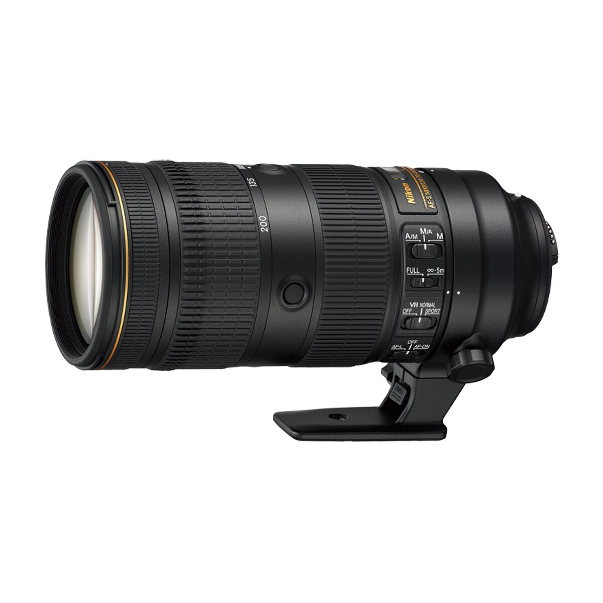 Objetivo Nikkor 70-200 mm F/2.8 E FL ED VR - Negro Negro-2