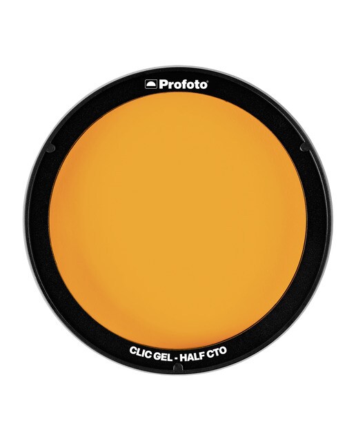 Filtro Profoto Clic Gel Half CTO Negro-1