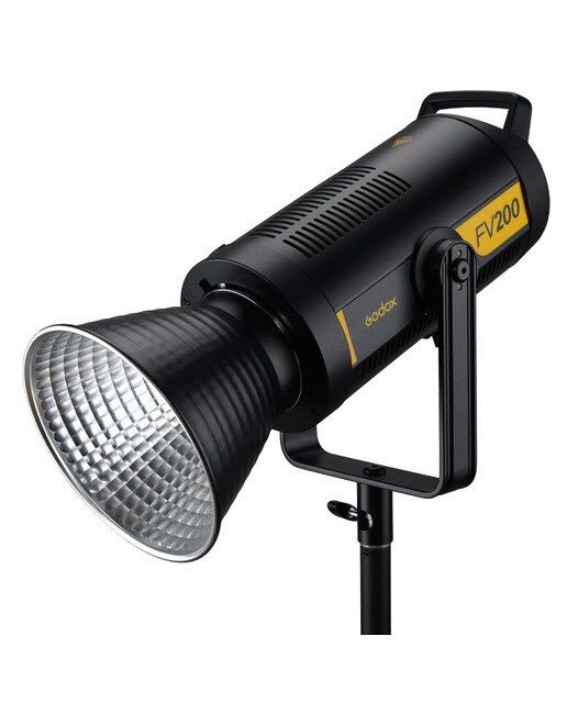 Flash Luz LED de sincronización de alta velocidad Godox FV200 Negro-7