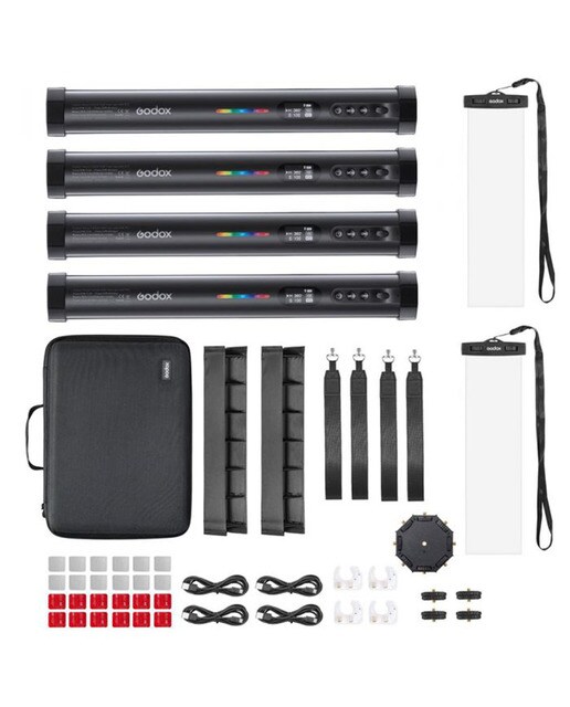 Imagen 0 de Kit 4 tubos de luz Godox TL30-K4