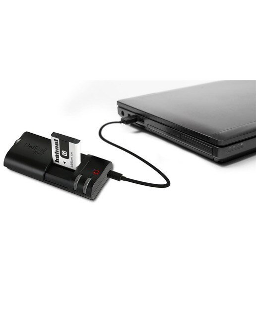 Cargador universal de baterías Hähnel Unipal Mini II Negro-4