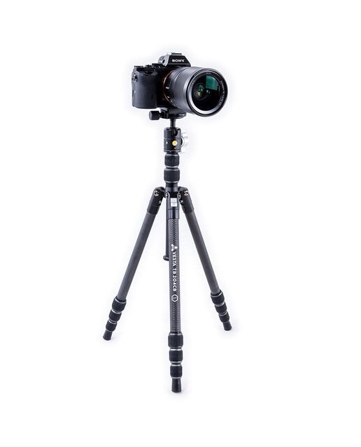 Trípode de viaje Vanguard VESTA TB de carbono Negro-7