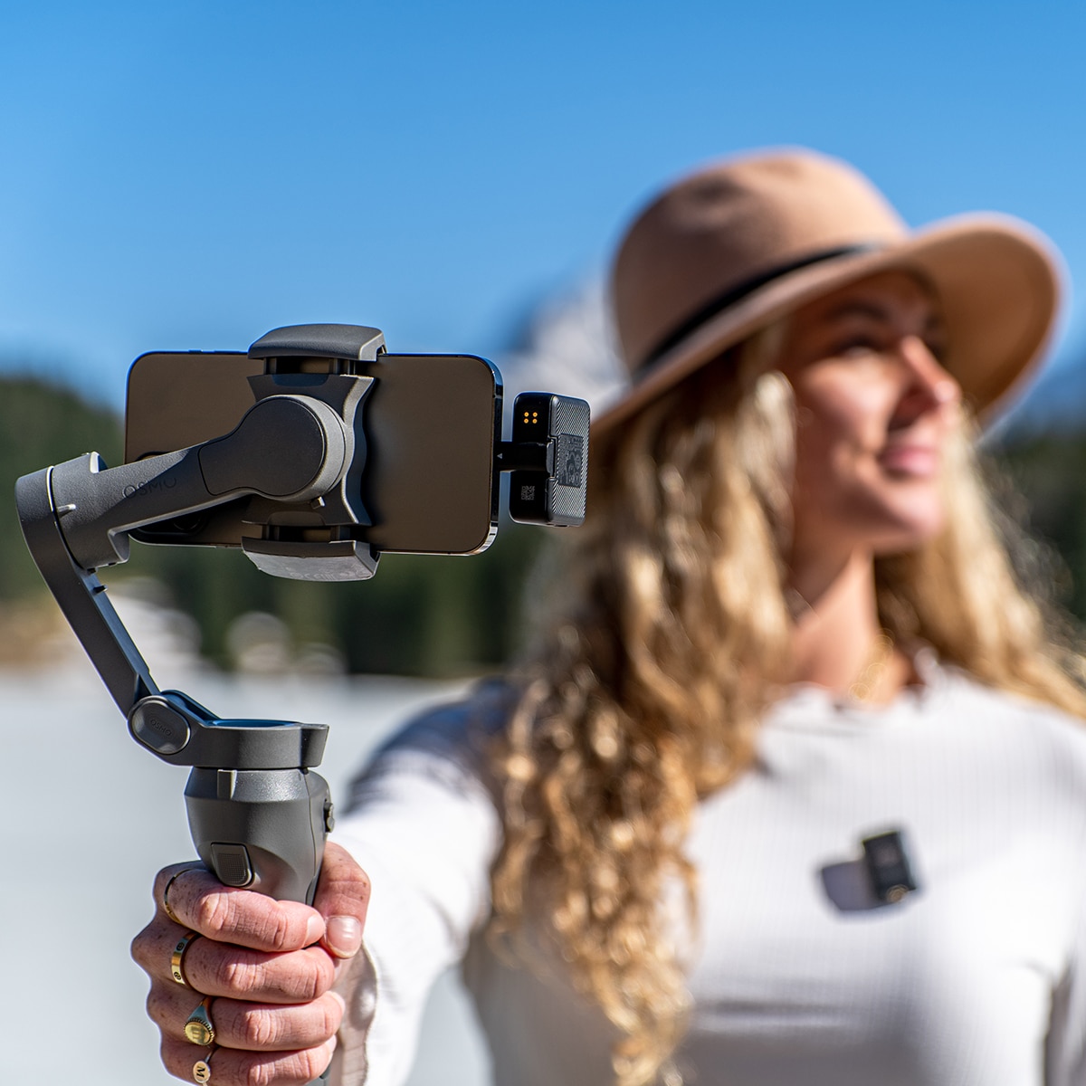 Micrófono inalámbrico DJI Mic (2 TX + 1 RX) Negro-5