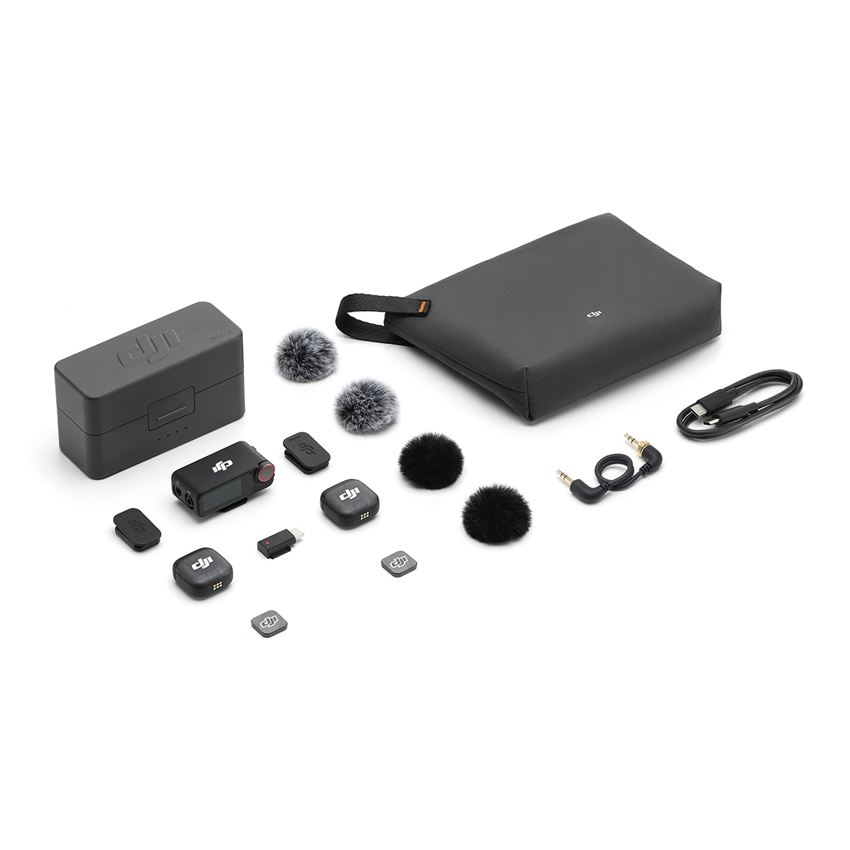 Pack DJI Mic 3 (2 Transmisores + 1 Receptor + Estuche de carga) 3