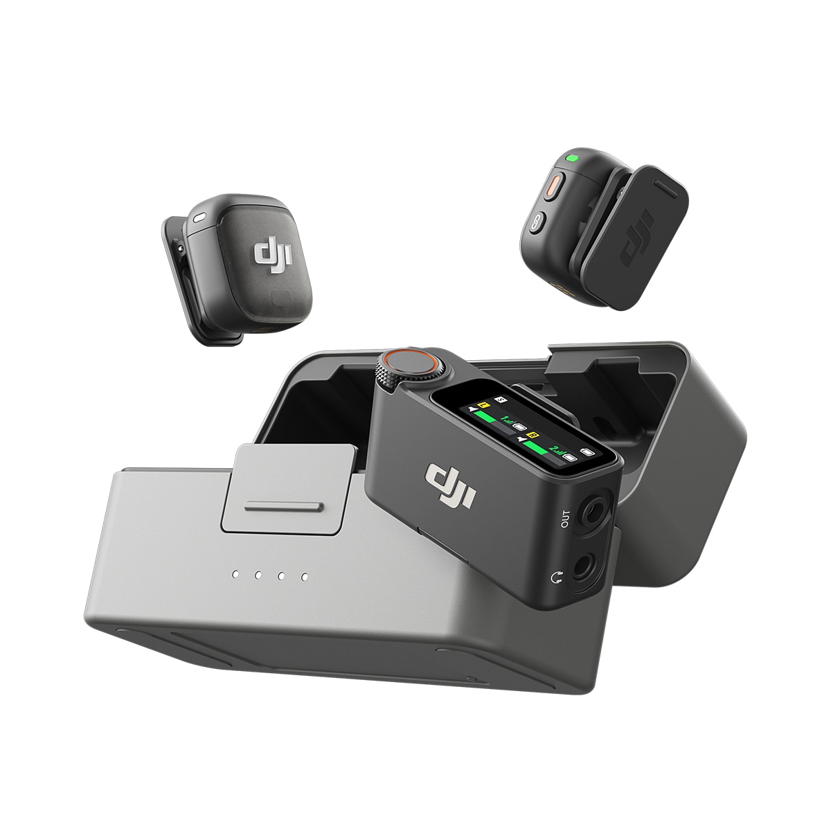 Pack DJI Mic 3 (2 Transmisores + 1 Receptor + Estuche de carga) 6