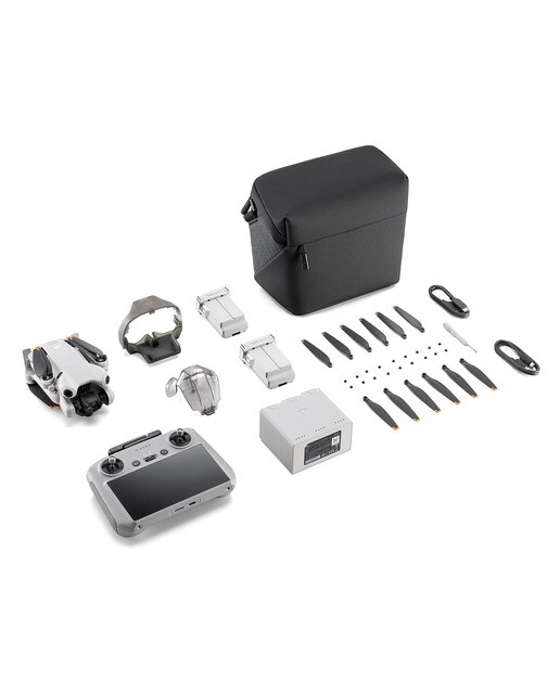 Imagen 10 de Dron DJI Mini 4 Pro Fly More Combo con RC2 (control remoto pantalla) y peso de 249g