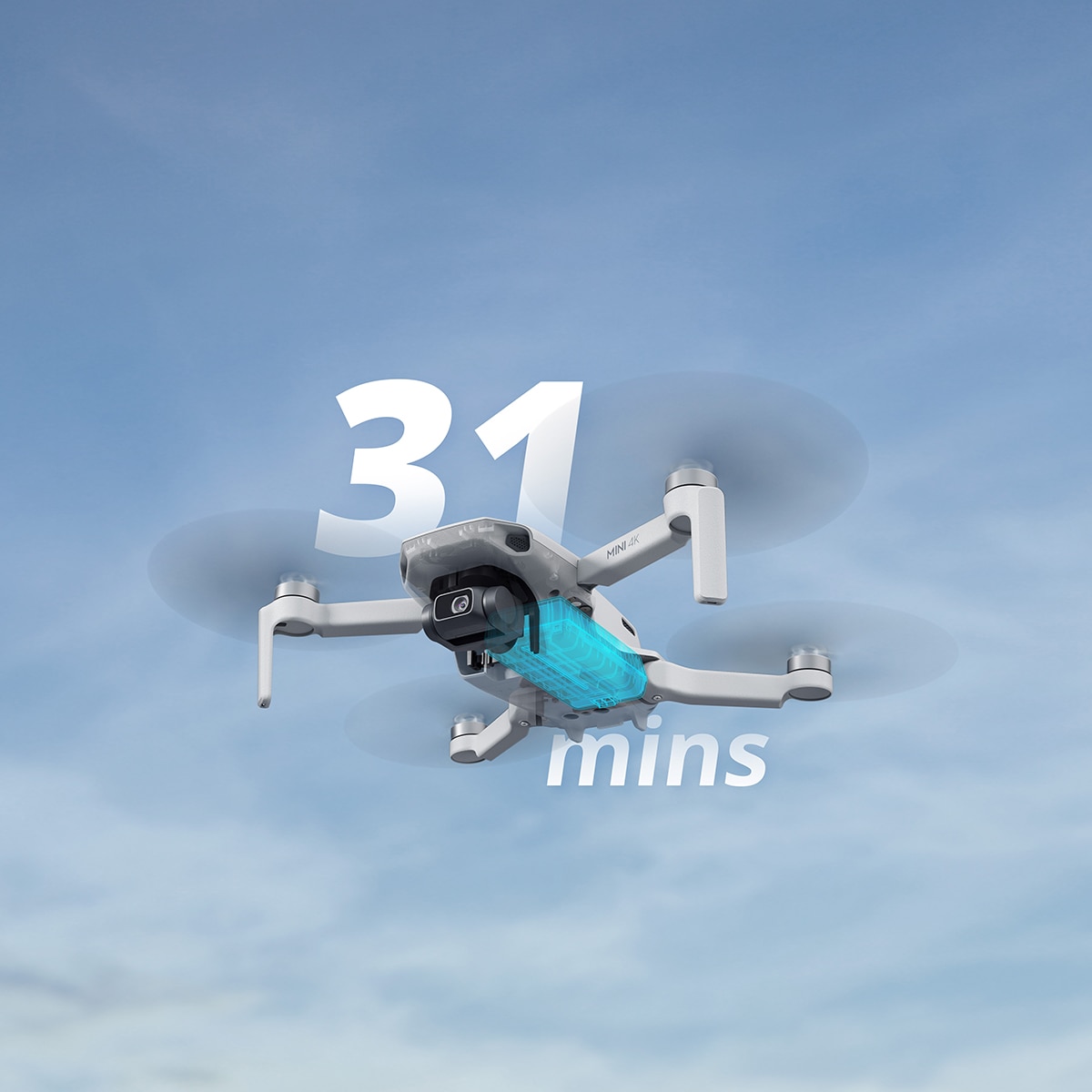 Dron con cámara DJI Mini 4K 7