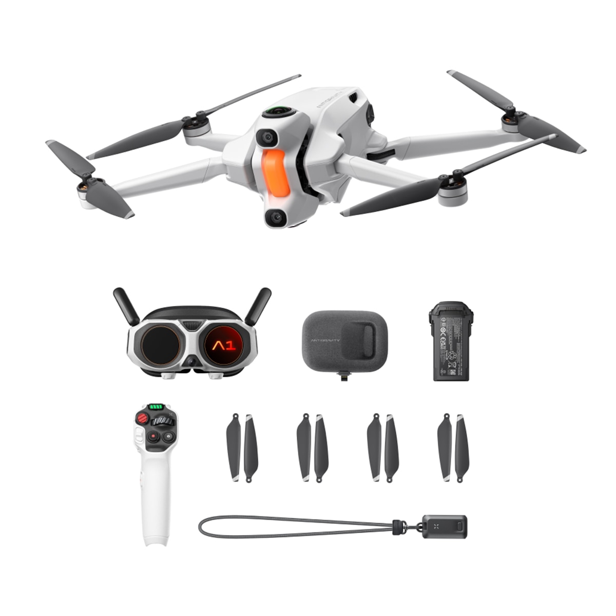 Drone Insta360 Antigravity A1, 8K 360º Standard Bundle Branco-2