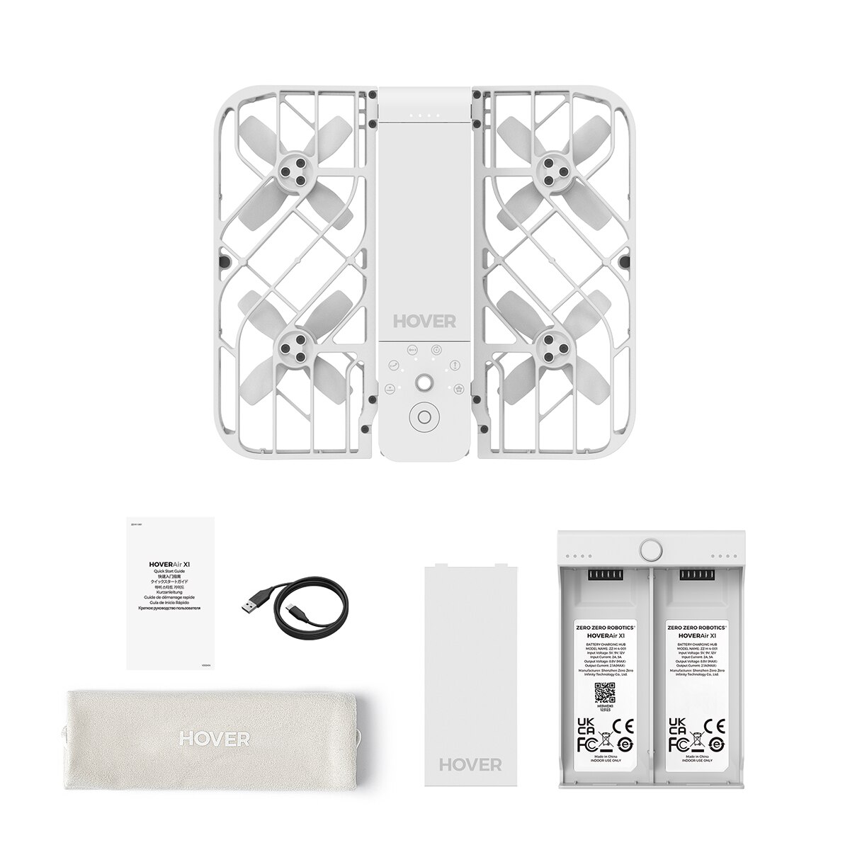 Imagen 5 de Dron HOVERAir X1 Combo - Blanco Blanco