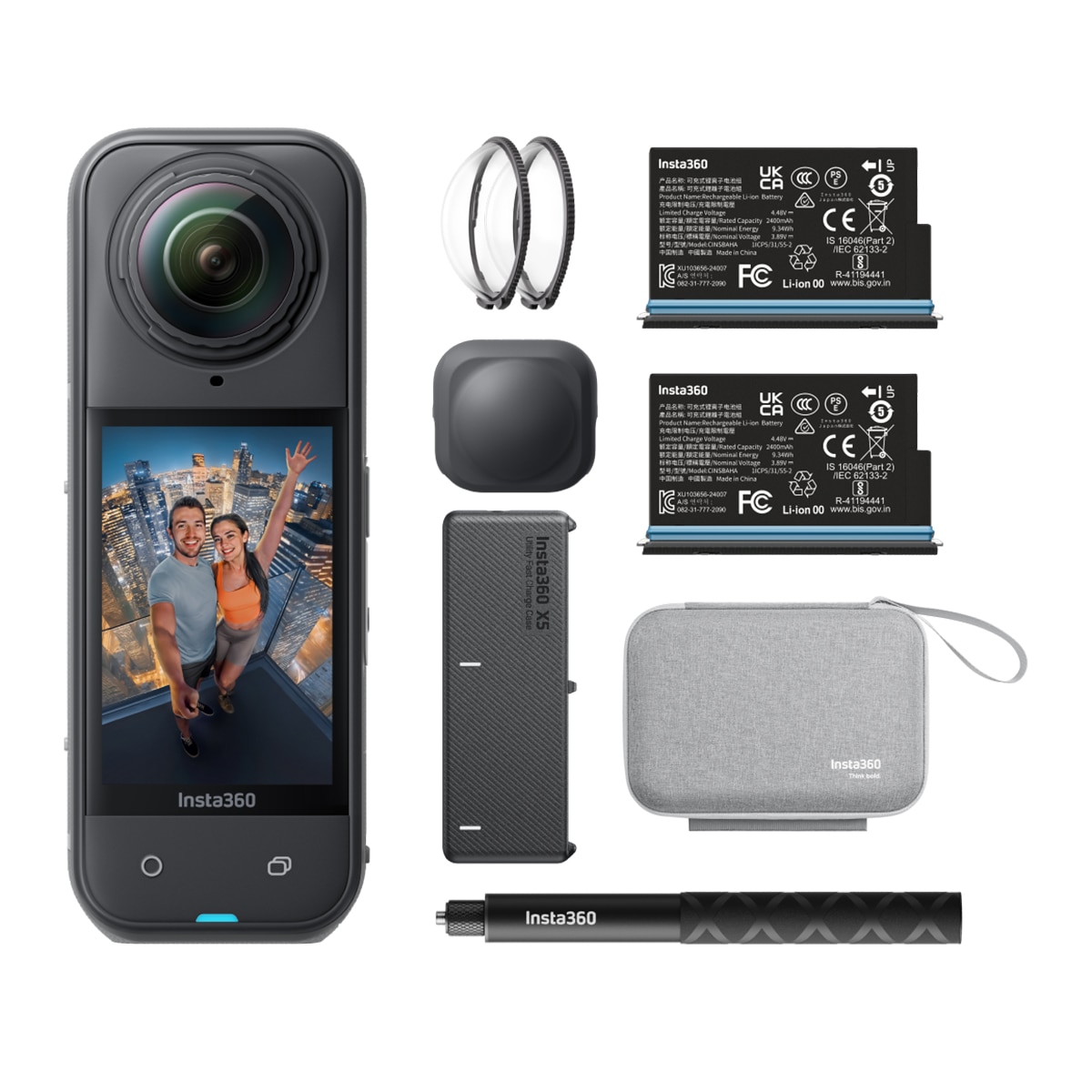 Imagen 0 de Cámara de acción Insta360 X5 Kit Essential
