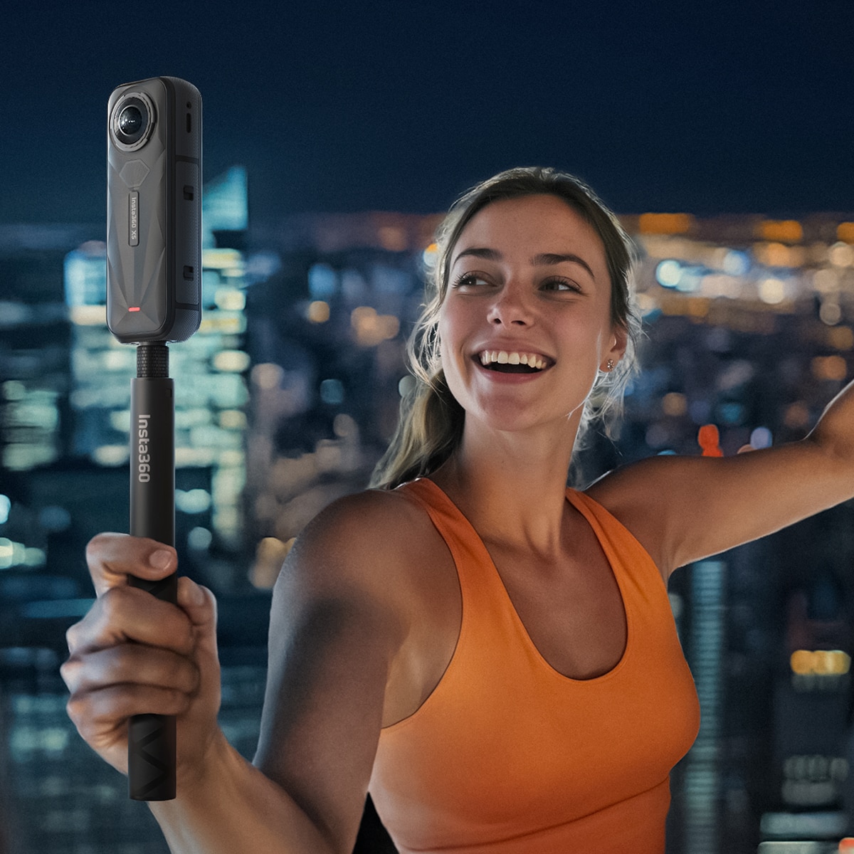 Câmara de Ação Insta360 X5 Kit Essential Preto-11