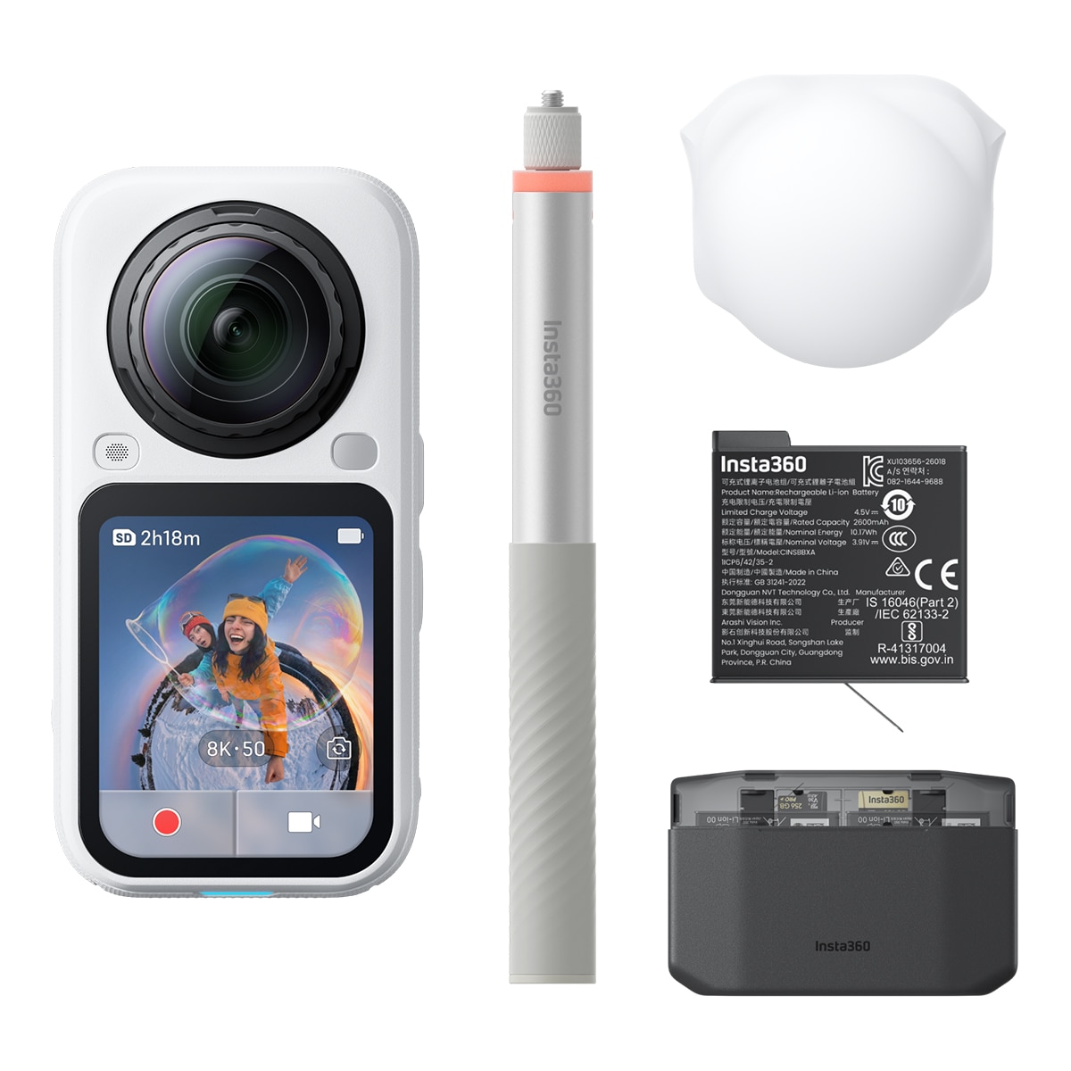 Imagen 0 de Cámara de acción Insta 360 X6 Essentials Bundle