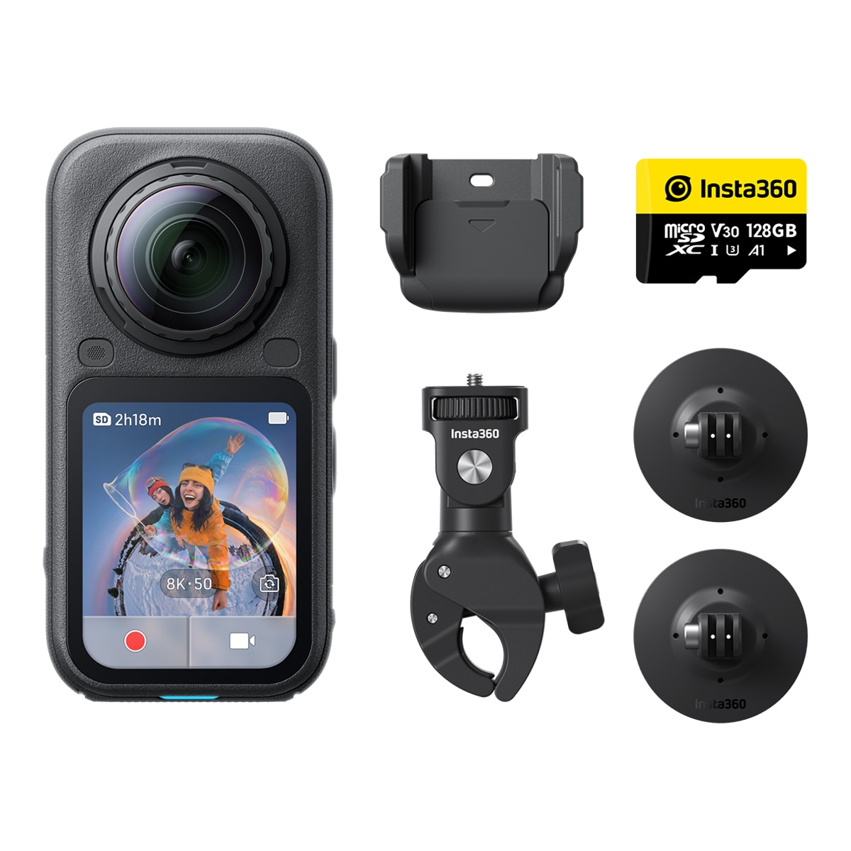 Imagen 0 de Cámara de acción Insta 360 X6 Motorcycle Bundle