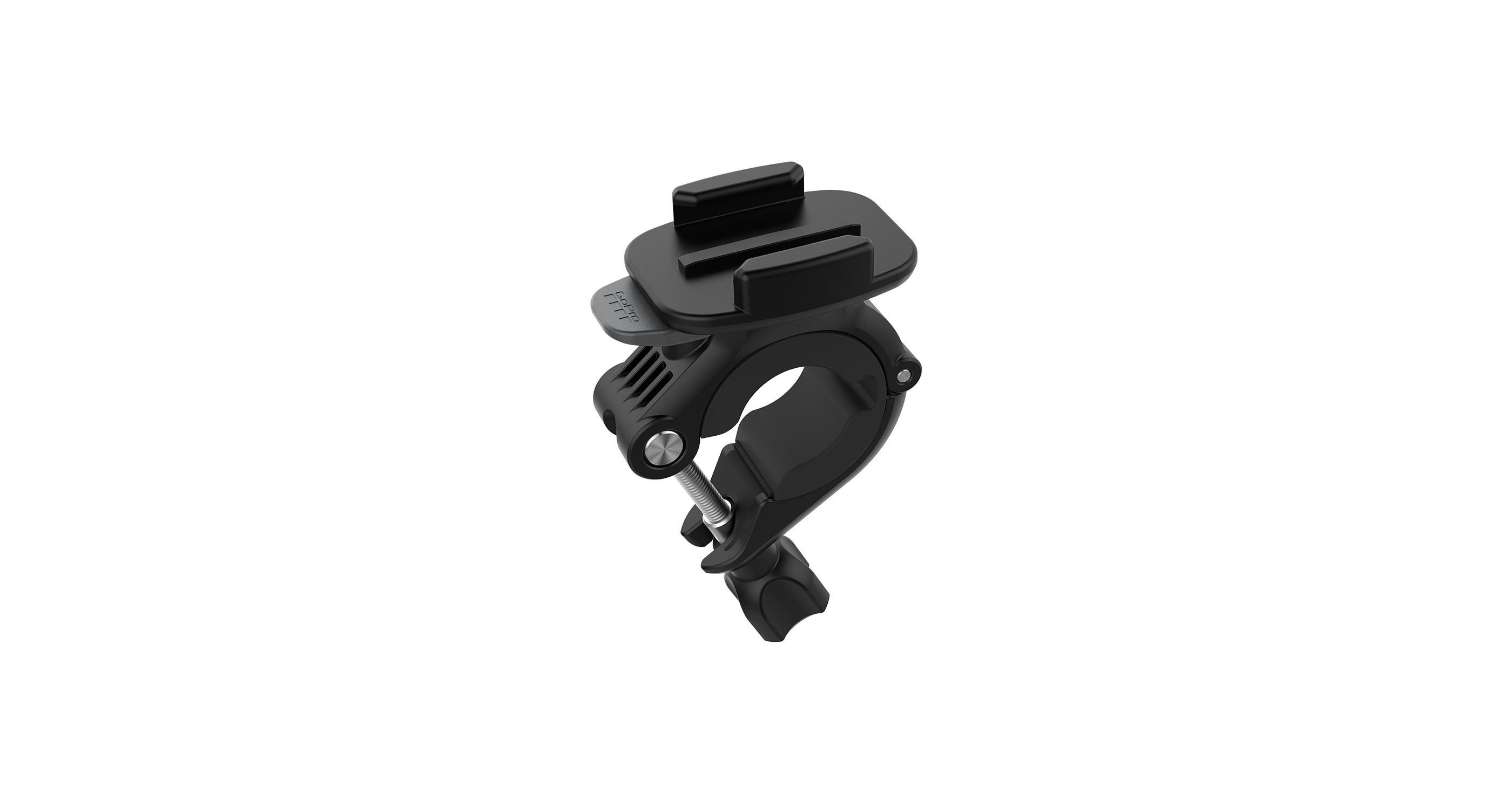 Soporte de cámaras GoPro para manillar, sillín y barra de bicicletas Negro-1