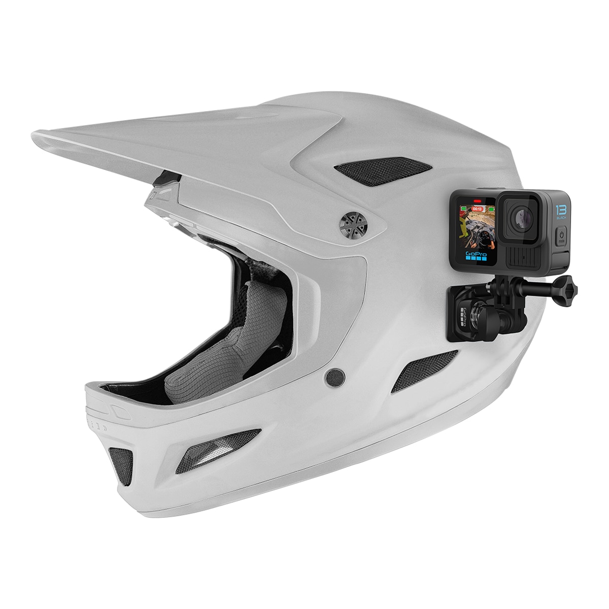 Soporte frontal y lateral para casco GoPro AHFSM-001 2