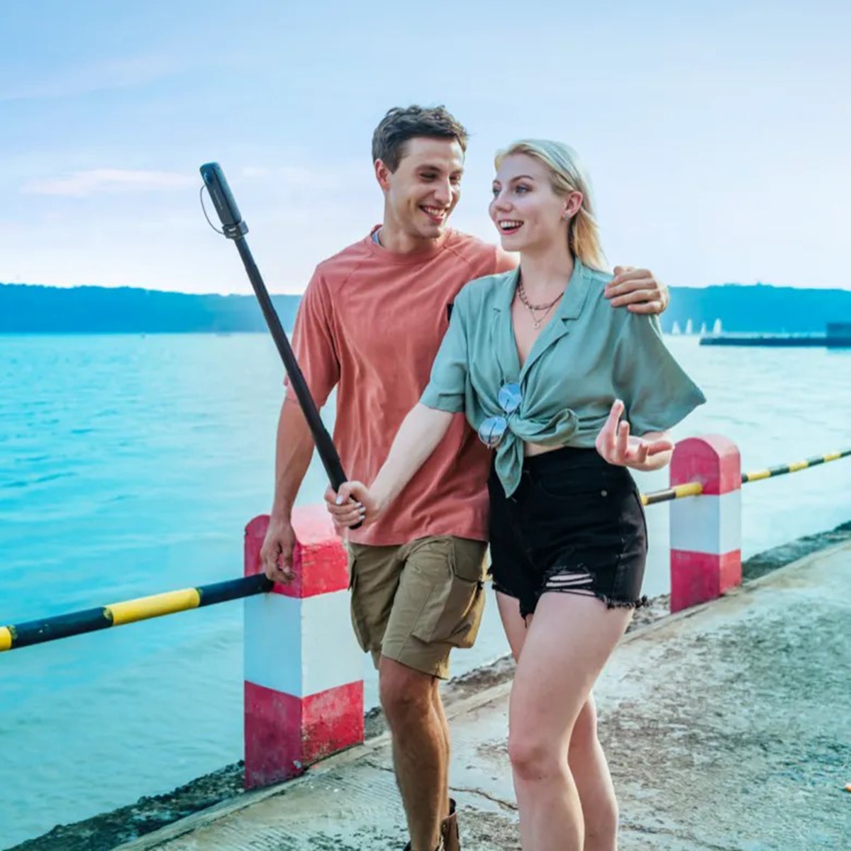 Insta360 Power Selfie stick Negro-5