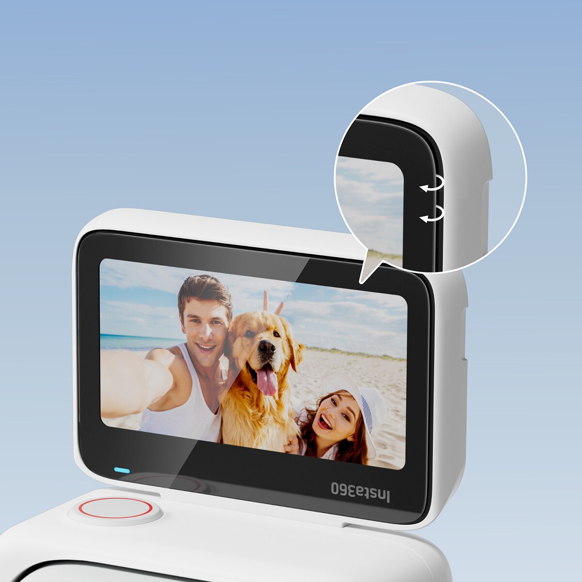 Protector de pantalla Insta360 para GO 3 Transparente-4