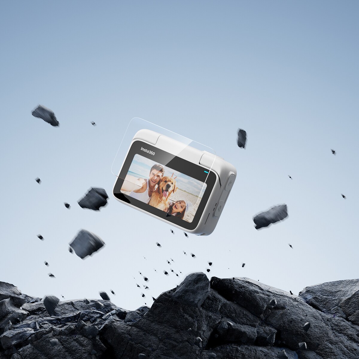 Protector de pantalla Insta360 para GO 3 Transparente-5