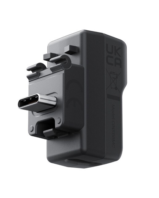 INSTA360 - Adaptador de micrófono Insta360 Mic Adapter para cámara X4.