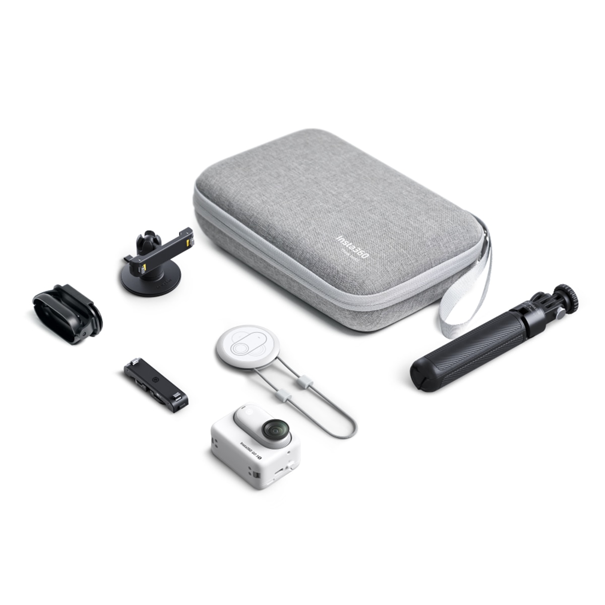 Estuche de transporte Insta360 para GO 3 / GO 3S Gris-5