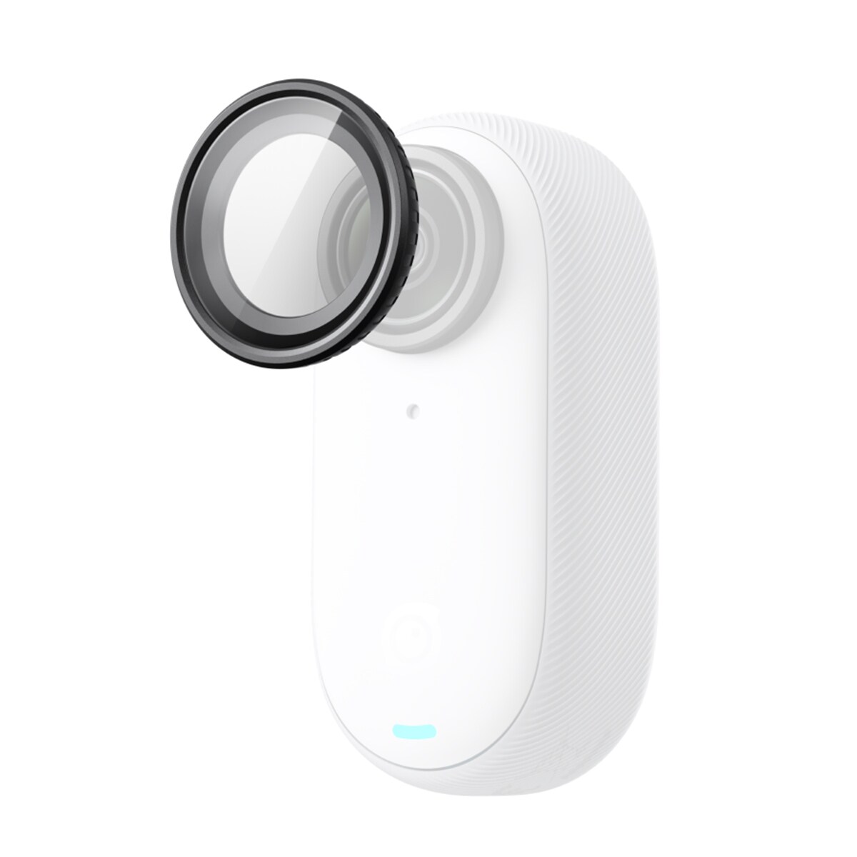 Protectores de Lente para Insta360 GO 3S Negro / Transparente-2