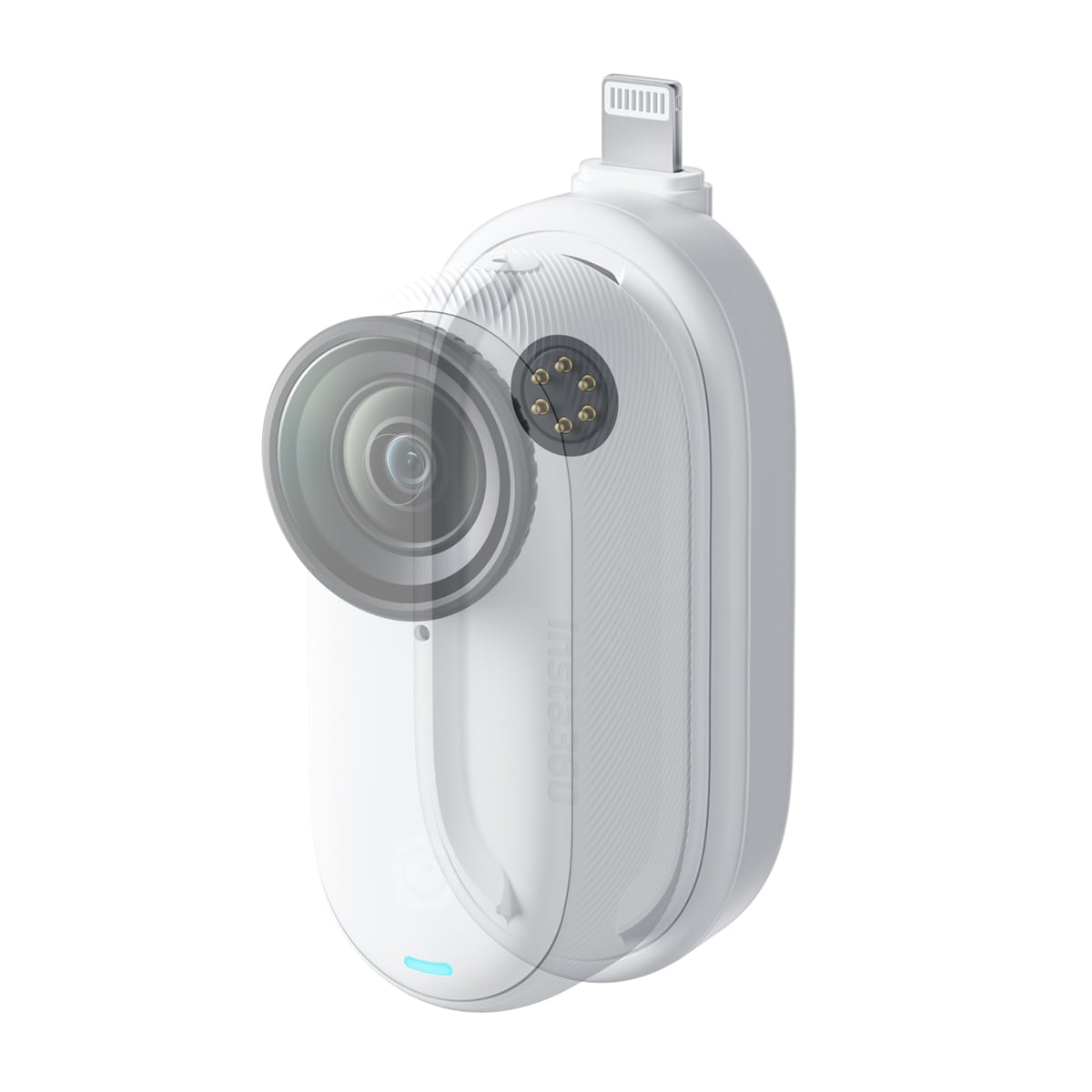 Quick Reader para Insta360 GO 3 / GO 3S Blanco-5