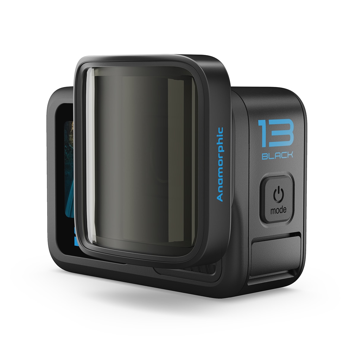 Módulo de lente anamórfica GoPro para HERO13 Black Negro-2
