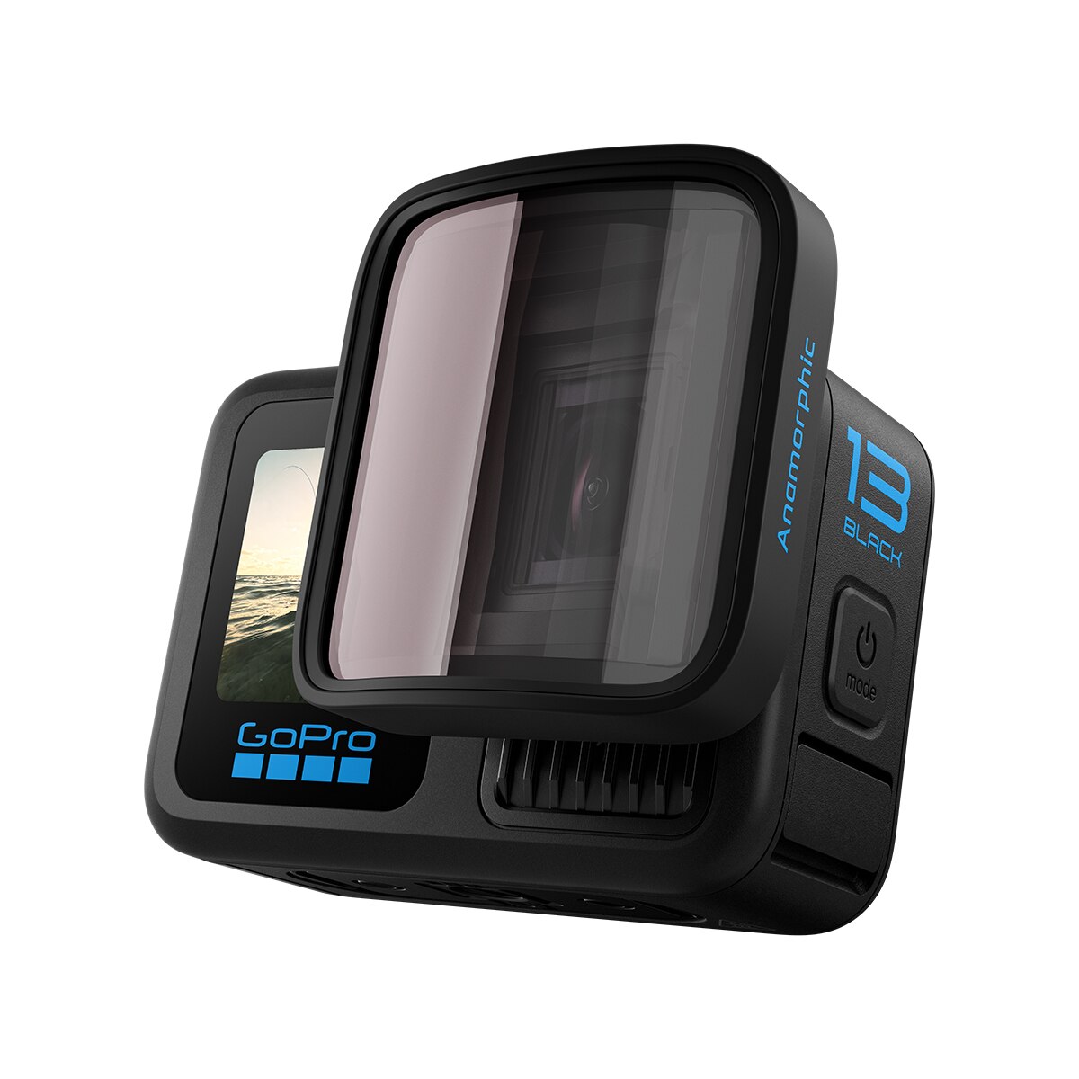 Módulo de lente anamórfica GoPro para HERO13 Black Negro-4