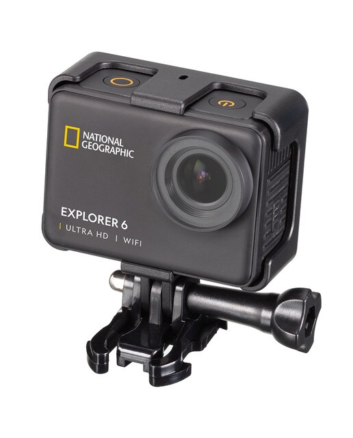 Cámara deportiva National Geographic Action Cam Explorer 6 4K con accesorios 1