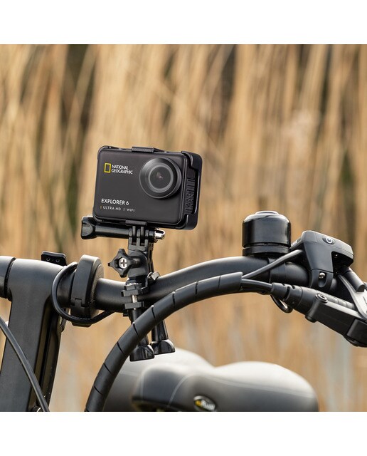 Cámara deportiva National Geographic Action Cam Explorer 6 4K con accesorios 6