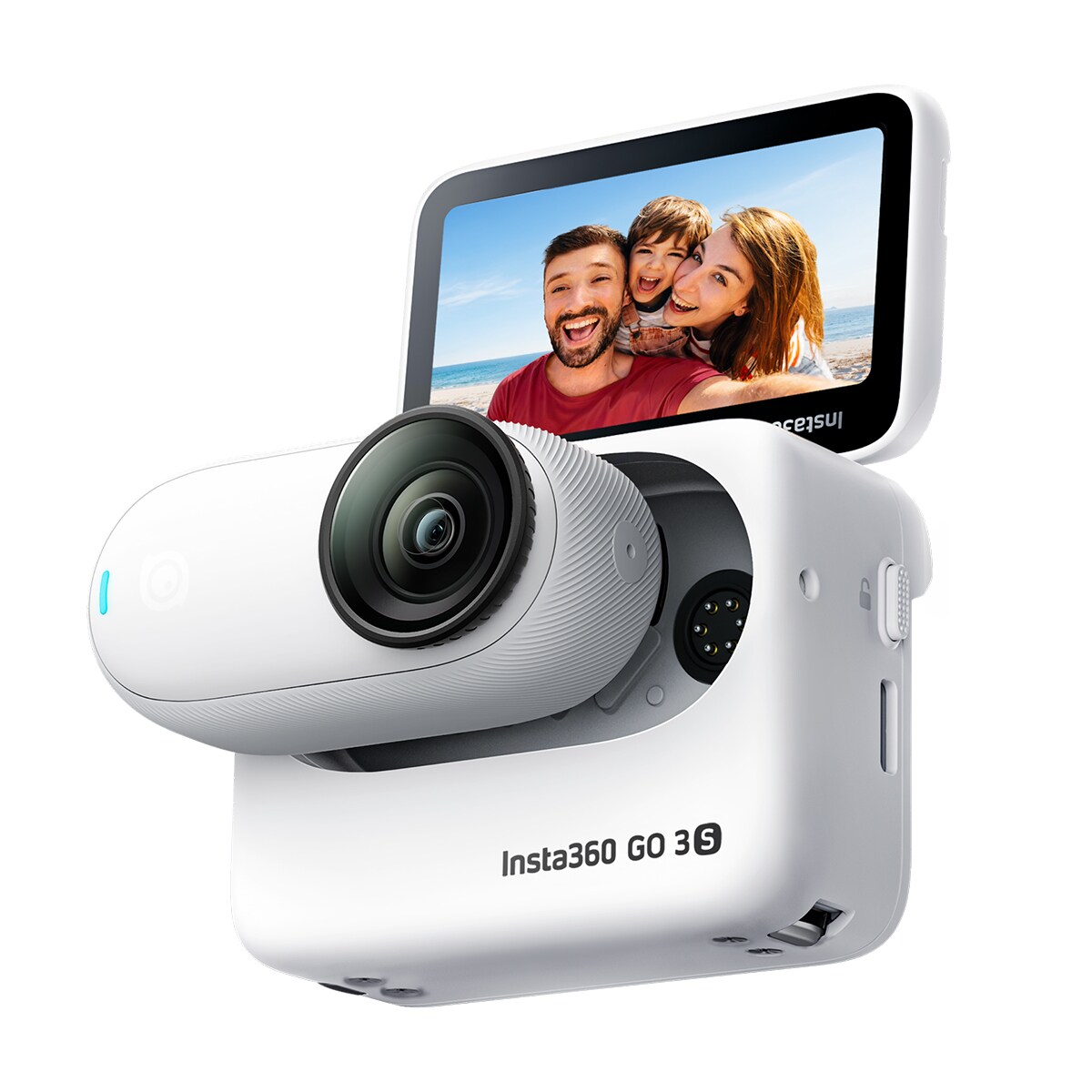 Cámara de acción Insta360 GO 3S, 128GB Blanco-2