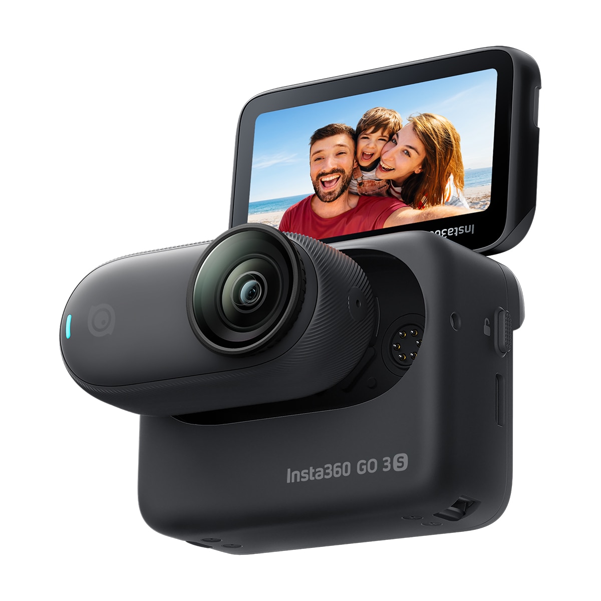 Cámara de acción Insta360 GO 3S, 128GB - Negro Negro-2