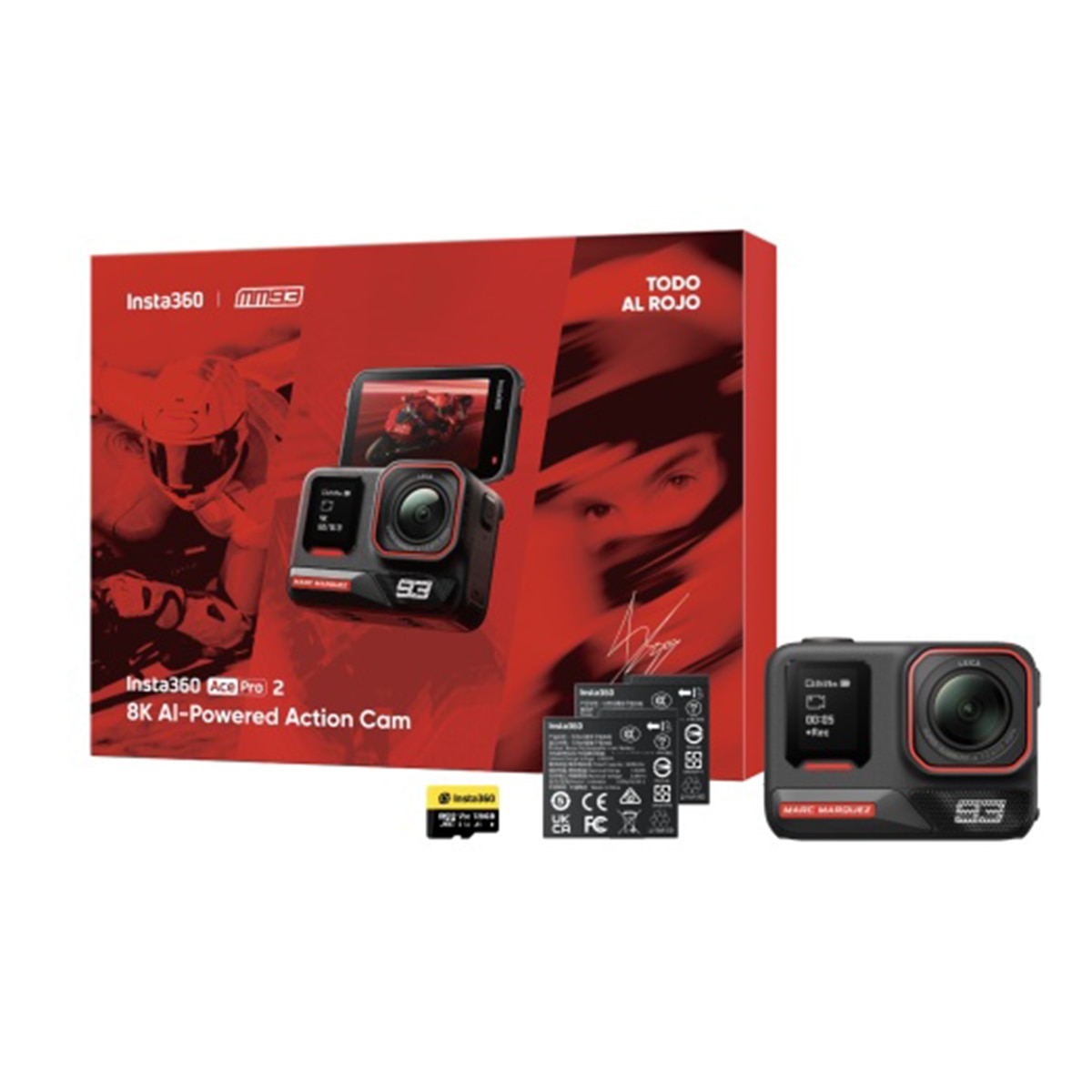 Imagen 0 de Cámara de acción 8K con IA Insta360 Ace Pro 2 MM93 Edition