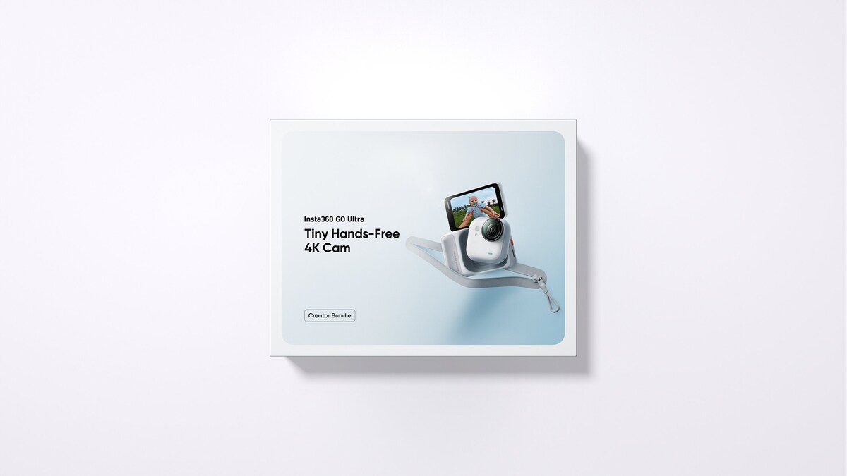 Cámara de acción Insta360 GO Ultra Creator Bundle Blanco-2