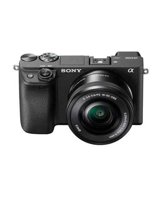 Sony - Sony Alpha 6400A. Cámara mirrorless APS-C con objetivo intercambiable 16-50 mm f-3.5-5.6 Power Zoom.