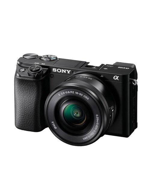 Sony Alpha 6100A. Cámara mirrorless APS-C con objetivo intercambiable 16-50 mm f/3.5-5.6 Power Zoom