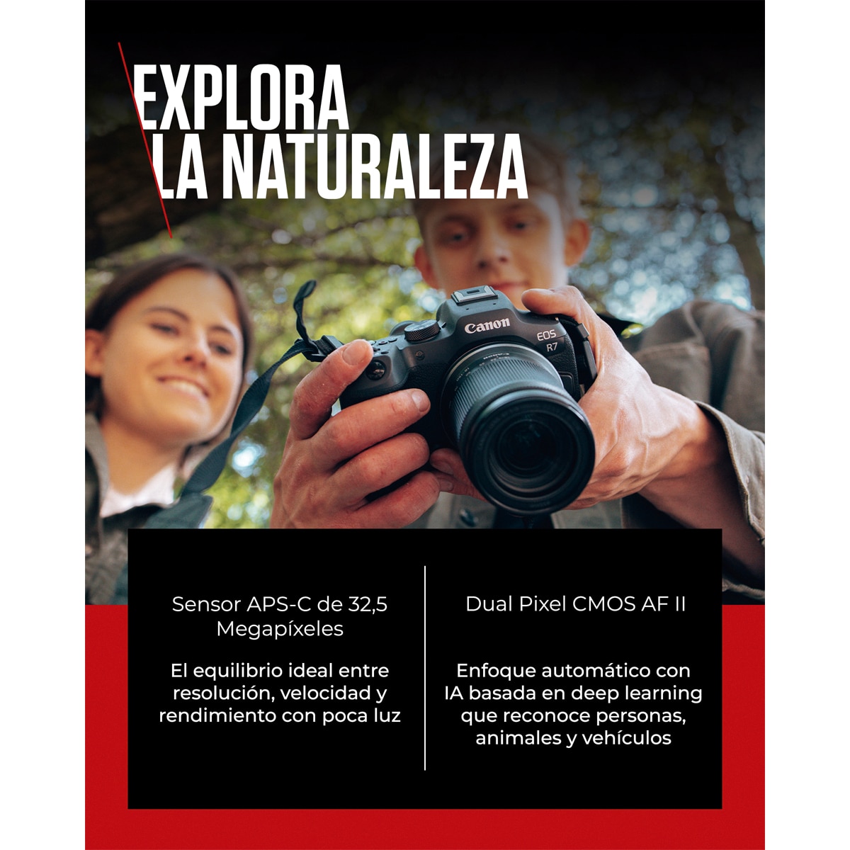 Câmara Mirrorless Canon EOS R7 (Corpo) Preto-3