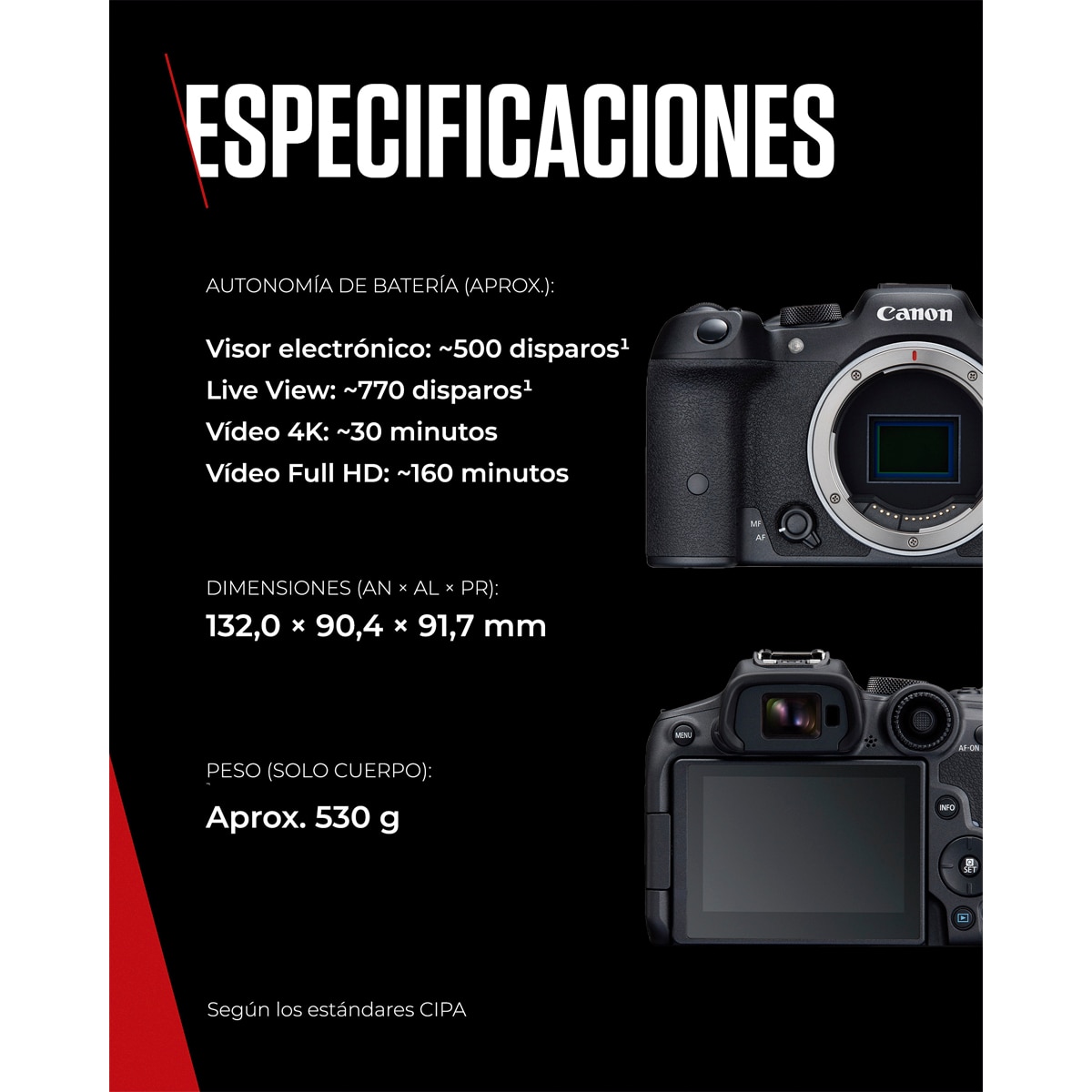 Câmara Mirrorless Canon EOS R7 (Corpo) Preto-6