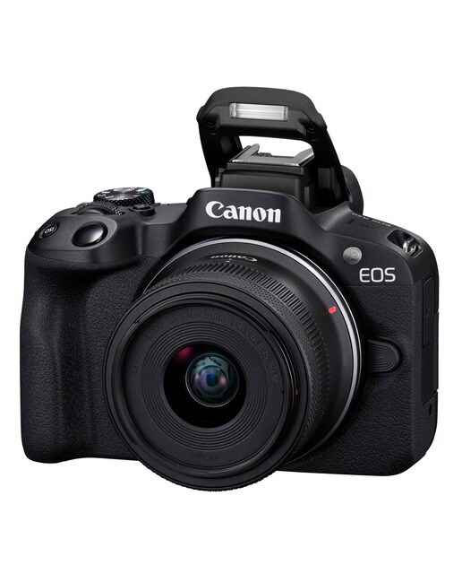 Cámara Evil Canon EOS R50 + Objetivo RFS 18-45 mm F4.5-6.3 IS STM - Negro Negro-4