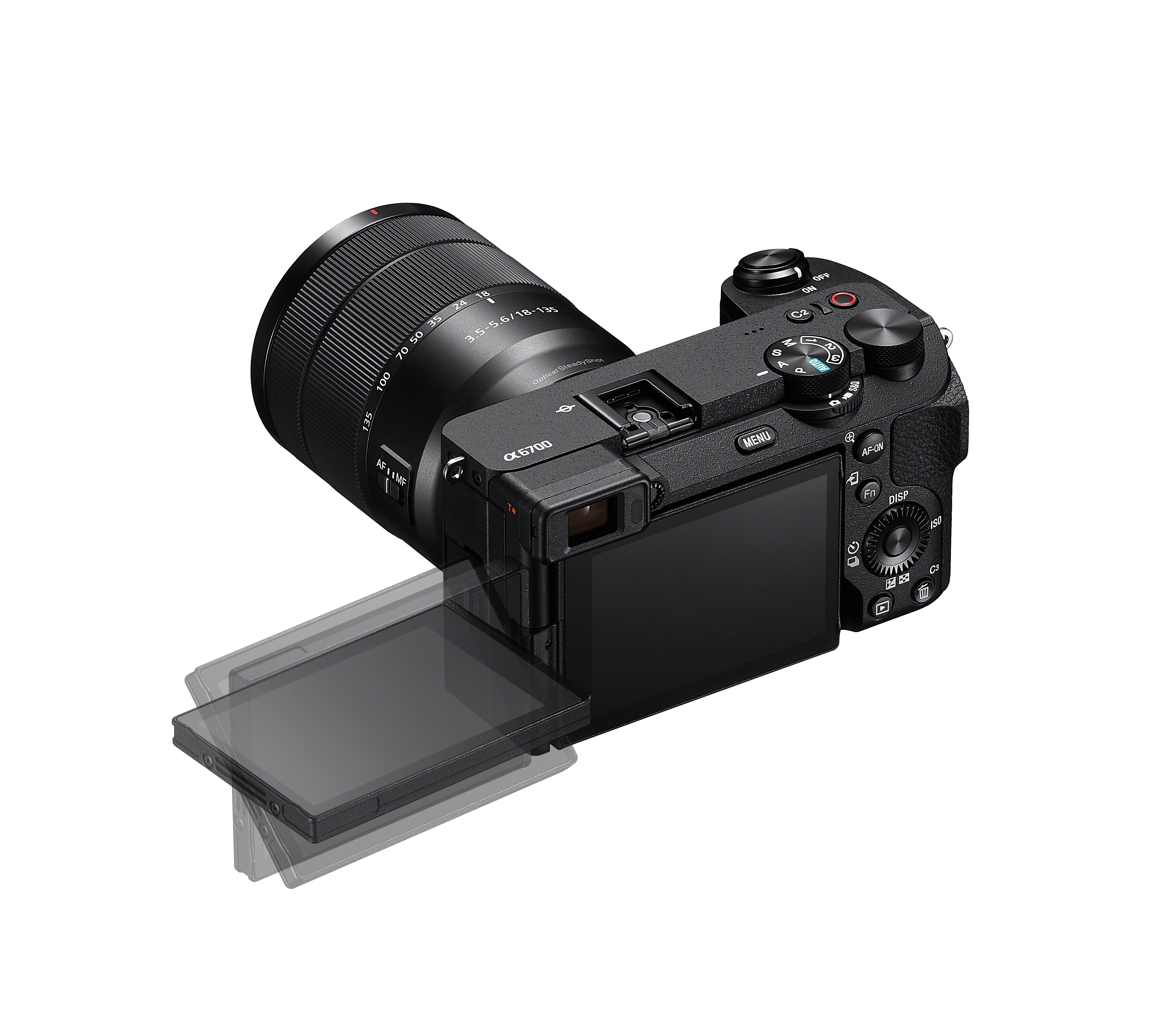 Sony Alpha a6700 cámara Evil APS-C con objetivo zoom gran angular E 18-135mm F/3.5-5.6 OSS, sensor CMOS Exmor R Bionz XR de 26 MP (ILCE6700MB.CEC) Negro-2