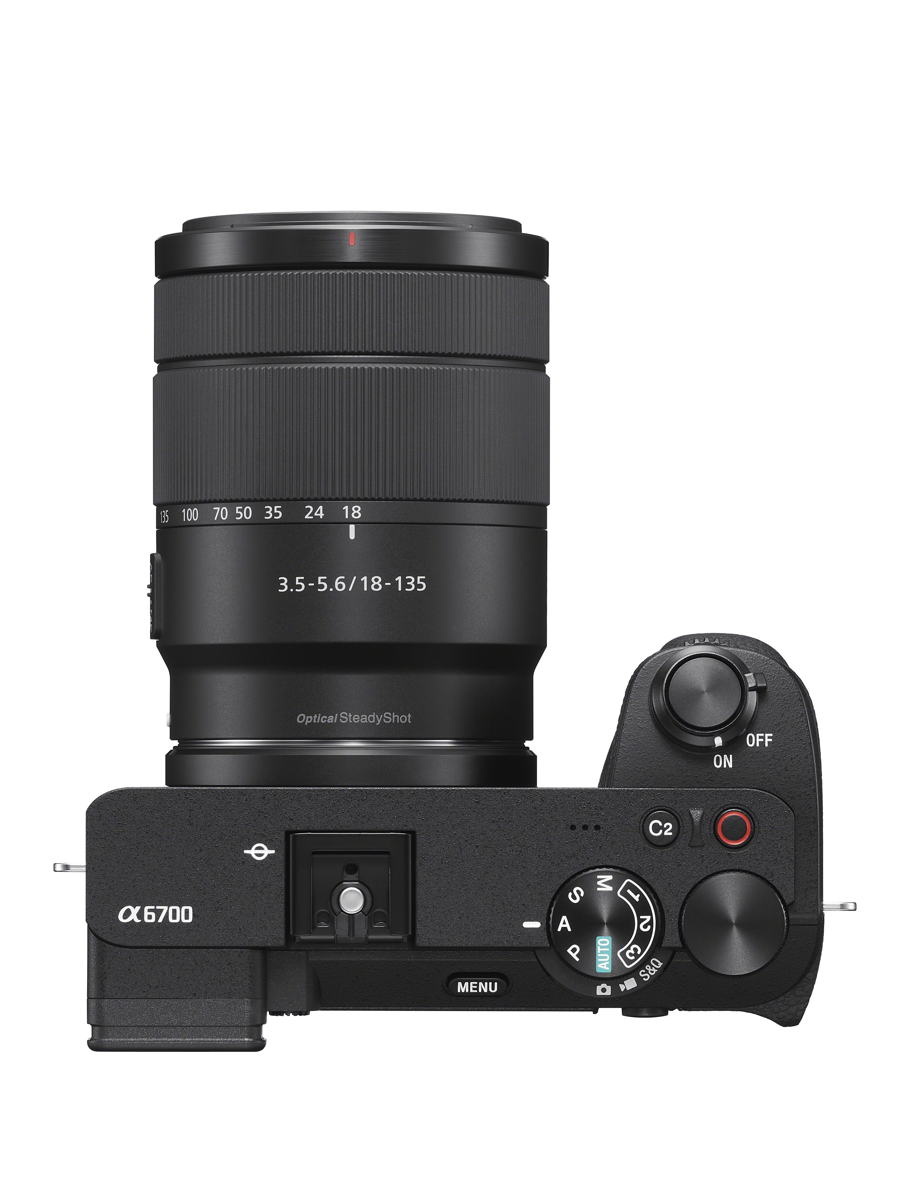 Sony Alpha a6700 cámara Evil APS-C con objetivo zoom gran angular E 18-135mm F/3.5-5.6 OSS, sensor CMOS Exmor R Bionz XR de 26 MP (ILCE6700MB.CEC) Negro-3