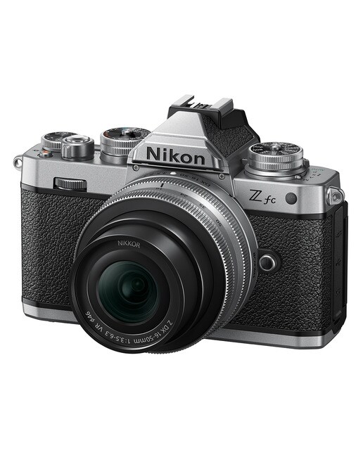 Cámara Evil Nikon Z fc con Objetivos DX 16-50mm VR y DX 50-250 VR Negro / Plata-2