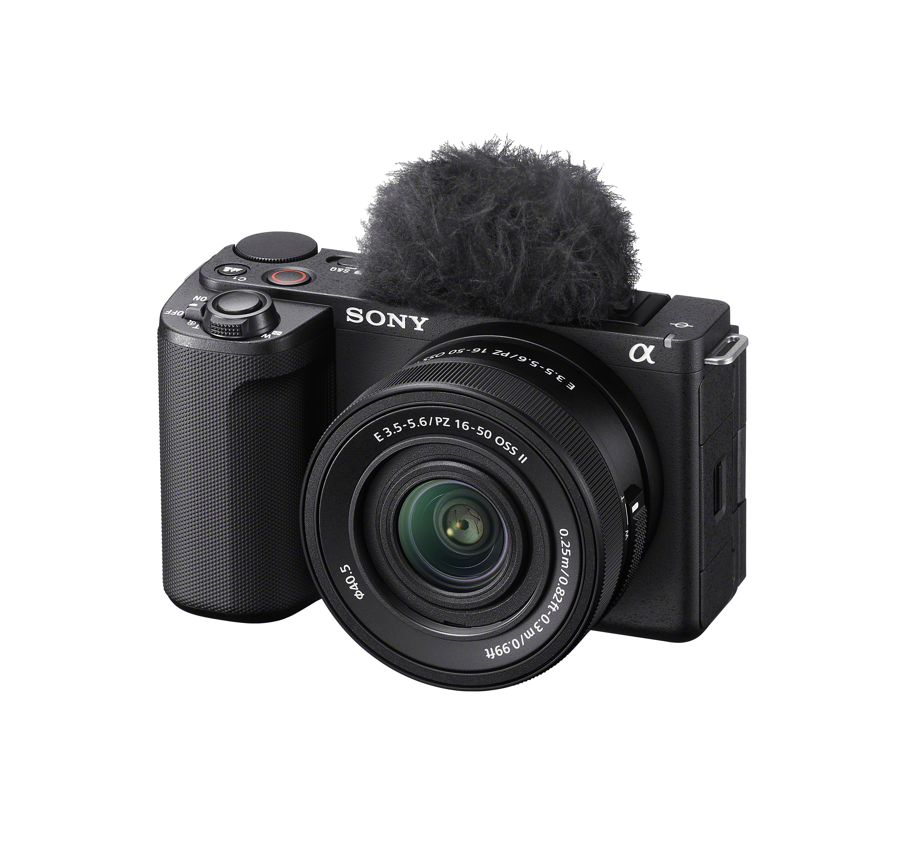 Sony Alpha ZV-10 II cámara Evil APS-C para vlogging con objetivo zoom motorizado de16-50mm f/3.5-5.6, sensor CMOS Exmor R Bionz XR ( ZV-E10M2K) Negro-2