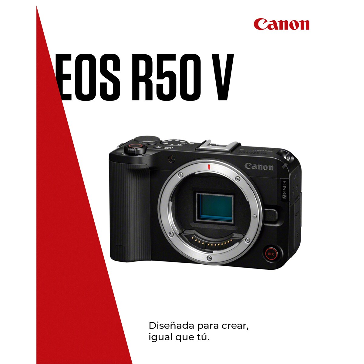 Cámara Evil Canon EOS R50 V cuerpo Negro-2